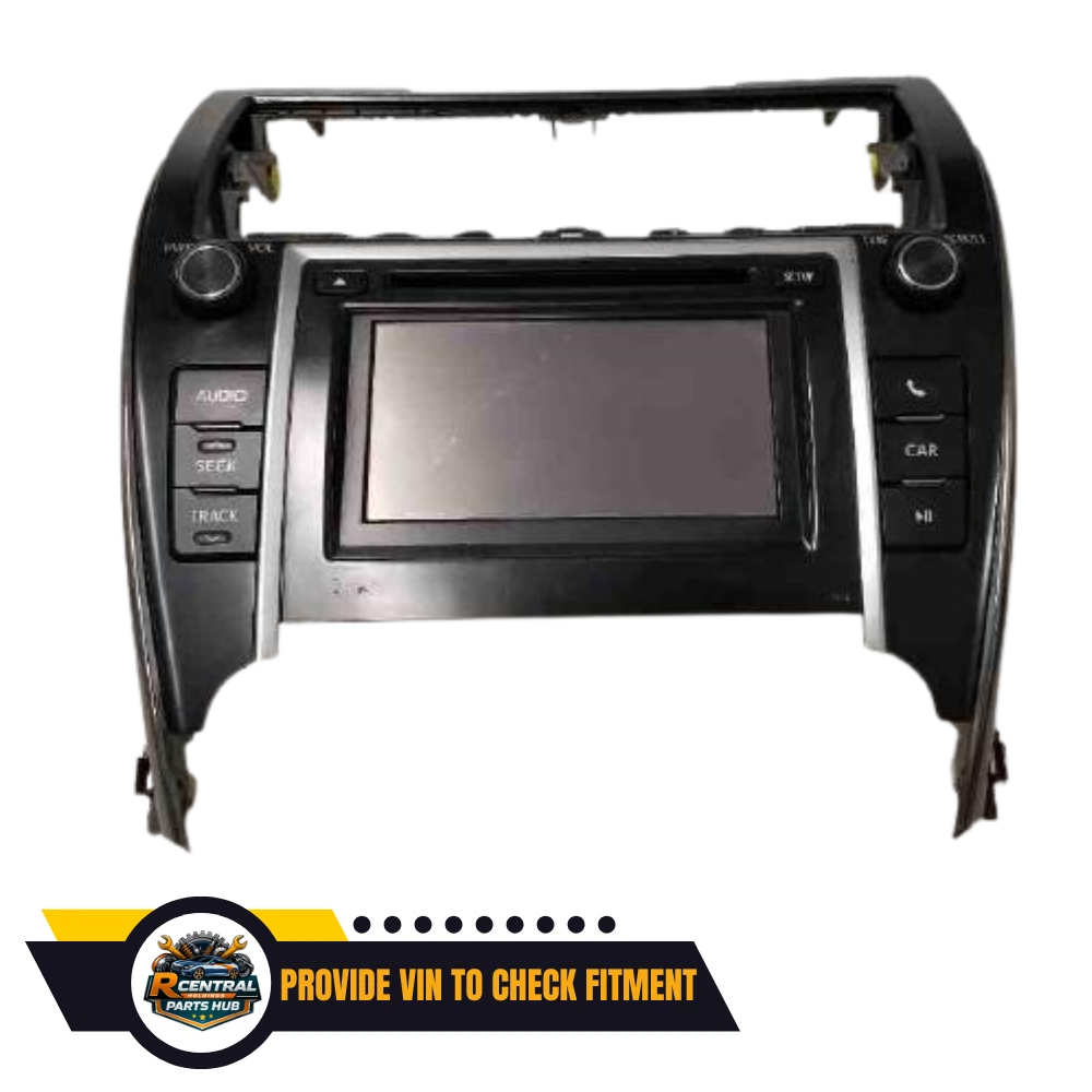 2012–2013 Toyota Camry Radio Display Receiver AM FM CD 57012 OEM — view 1