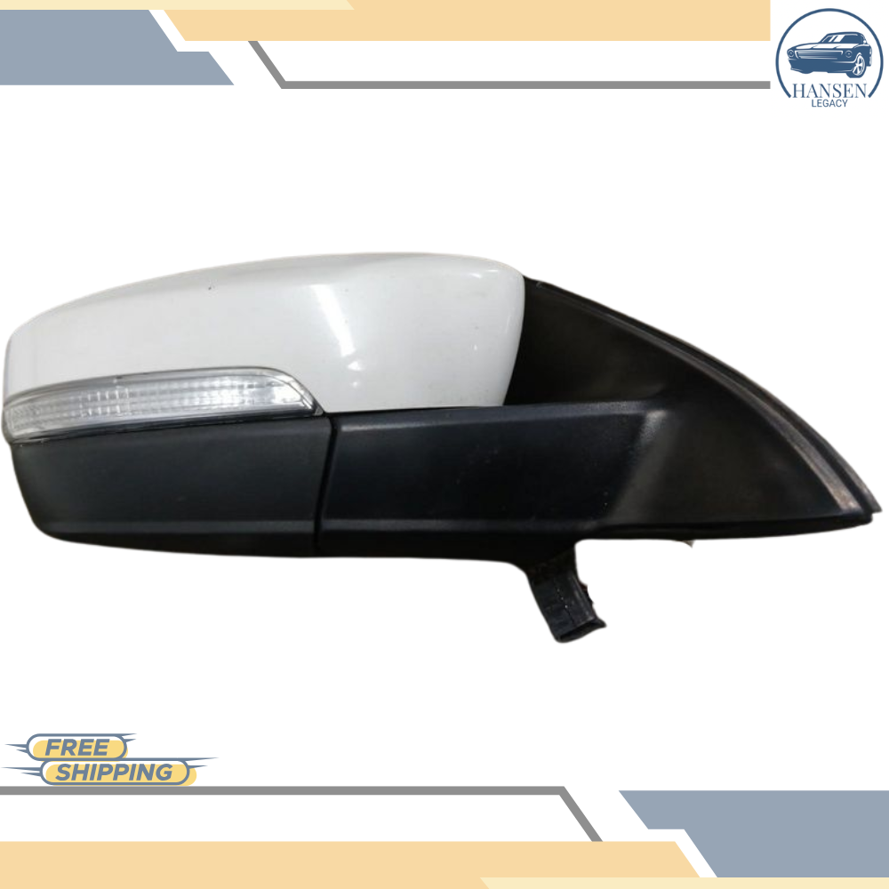 2011–2016 Volkswagen Jetta Right Passenger Side View Door Mirror White OEM — view 1