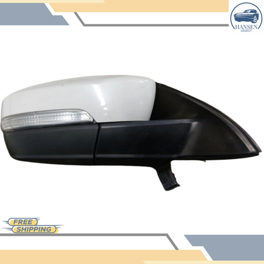 2011–2016 Volkswagen Jetta Right Passenger Side View Door Mirror White OEM — view 1