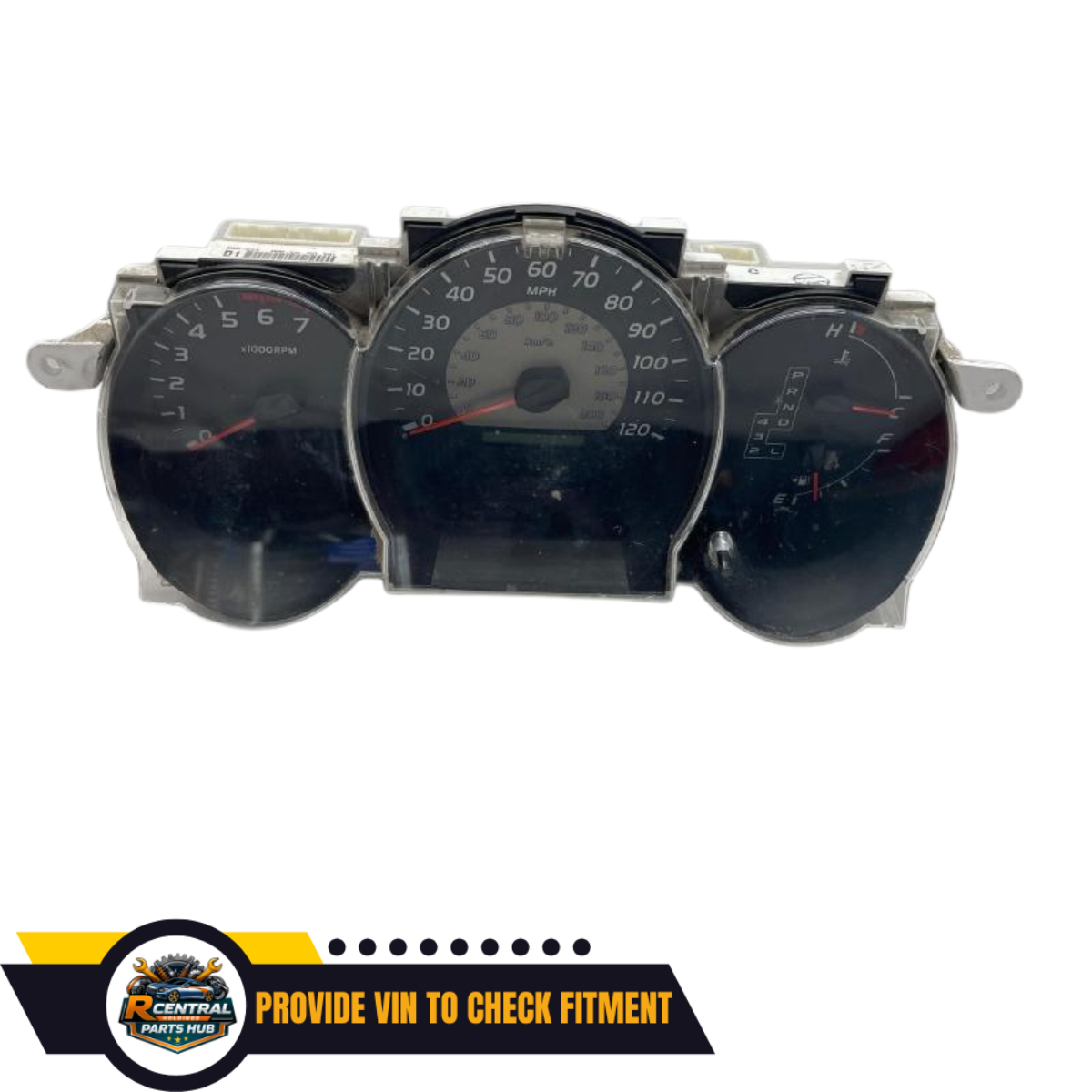 2006–2008 Toyota Tacoma Speedometer Cluster 6 cylinder MPH AT OEM — view 3