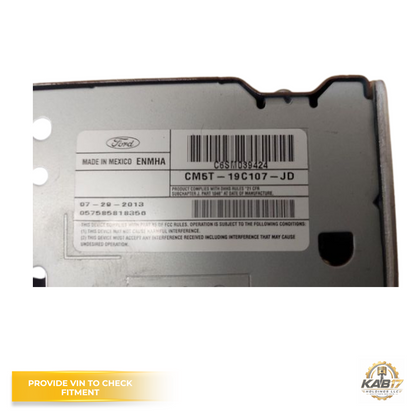 2012–2014 Ford Focus AM FM CD MP3 Radio Receiver OEM CM5T-19C107-JD — view 4