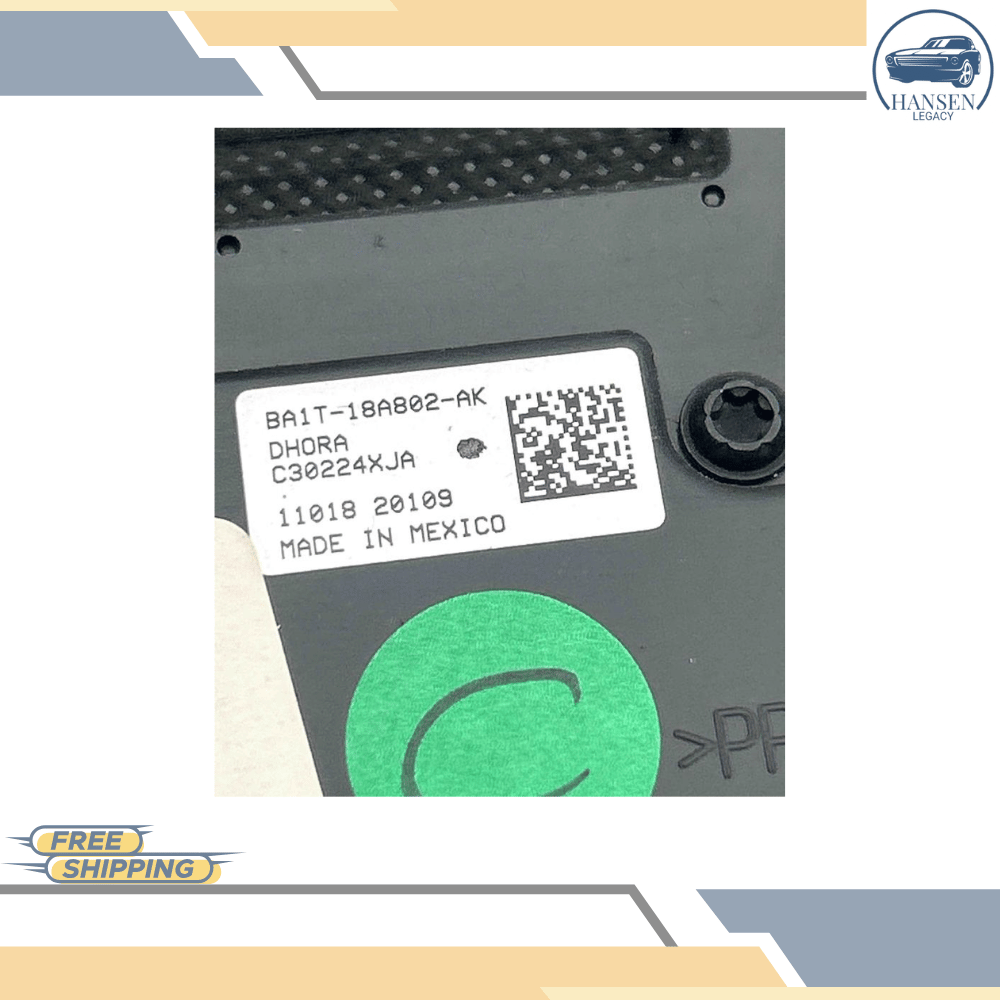 2011 Lincoln MKX Radio Control Panel ID BA1T-18A802-AF thru AK OEM — view 4