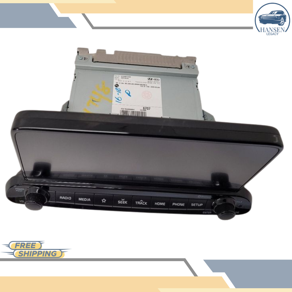 2019–2020 Kia Forte Sedan Radio Receiver Display Screen OEM — view 2