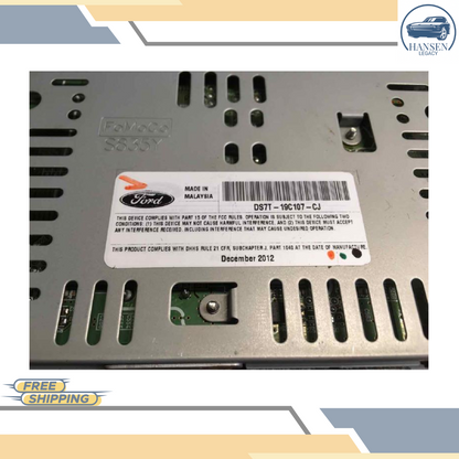 2013–2015 FORD FUSION AM FM CD MP3 RADIO RECEIVER OEM — view 2