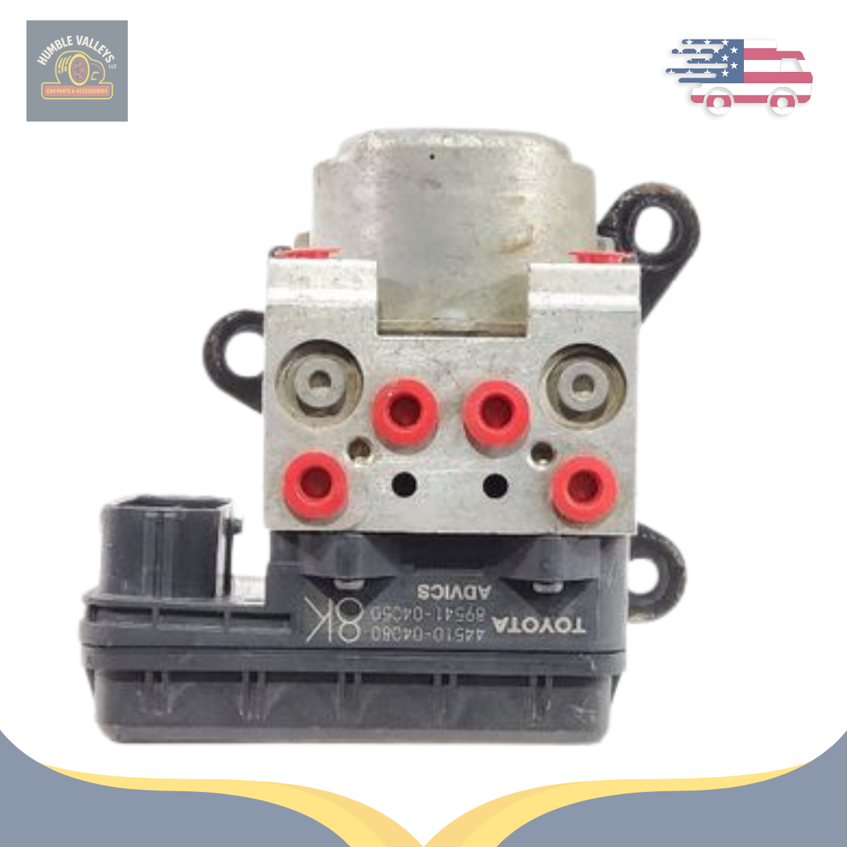2005–2008 Toyota Tacoma ABS Anti-Lock Brake Actuator Pump Assembly 4x4 06 07 — view 2