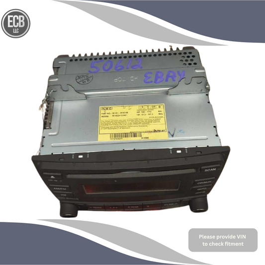 2007–2010 Hyundai Elantra Radio Receiver OEM — view 1