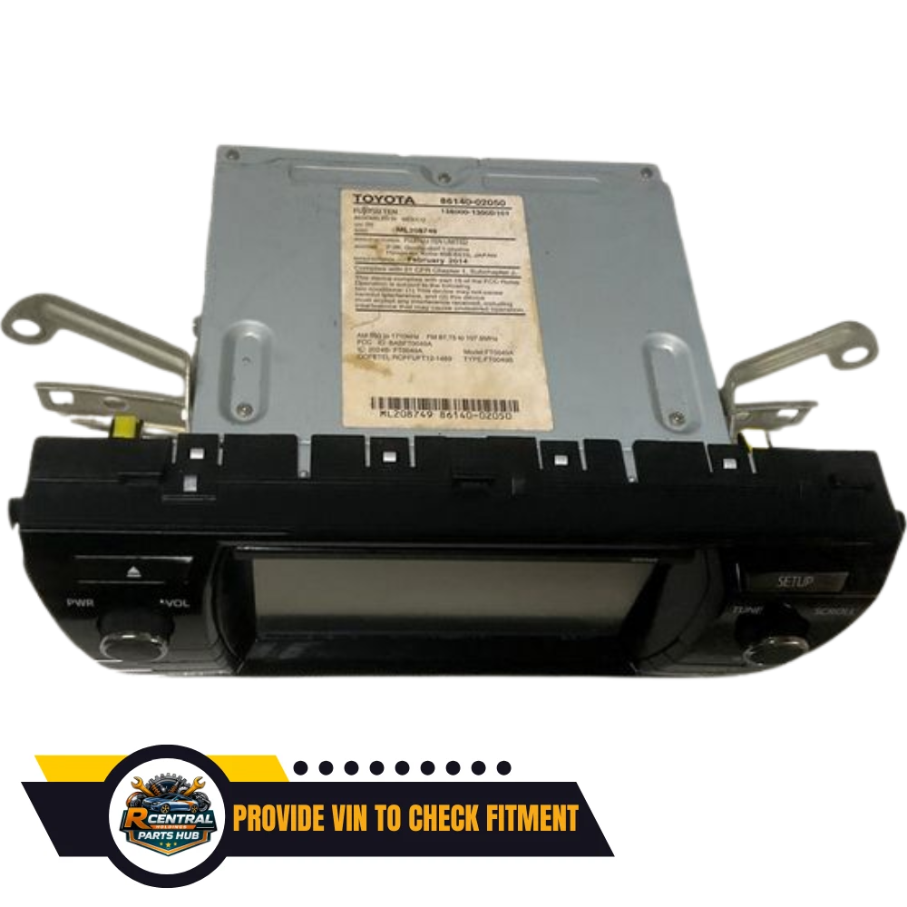 2014–2016 Toyota Corolla Touchscreen Display & Receiver 100149 OEM — view 2