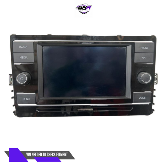 2020–2022 Volkswagen Jetta Audio 6.5 Media Apps Display Radio Receiver OEM — view 1