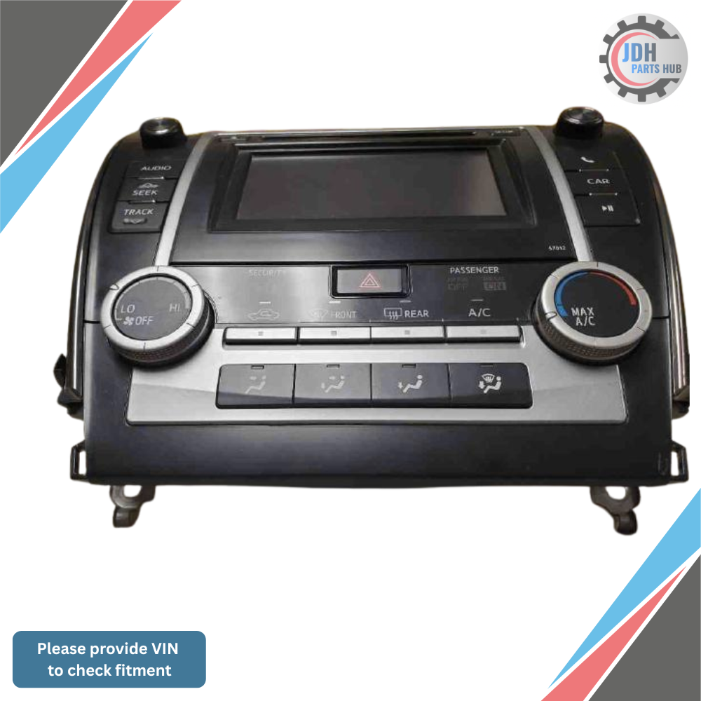 2012 TOYOTA CAMRY RADIO DISPLAY & RECEIVER 57012 OEM 12 — view 2