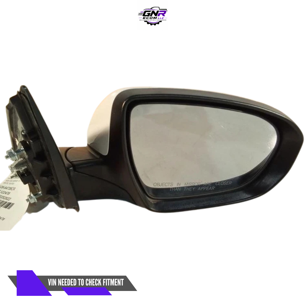 2014–2016 Kia Optima Right Passenger Side View Door Mirror White — view 1