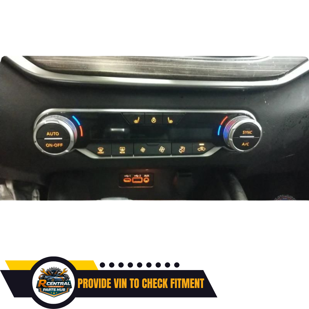 2019–2022 Nissan Altima A/C AC Heater Temperature Control Unit Dual Zone — view 2