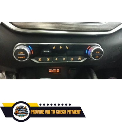 2019–2022 Nissan Altima A/C AC Heater Temperature Control Unit Dual Zone — view 2