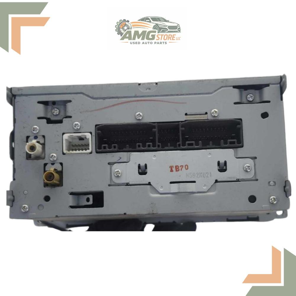 2013–2019 Dodge Caravan AM FM CD Satellite Radio Receiver RBZ OEM — view 2