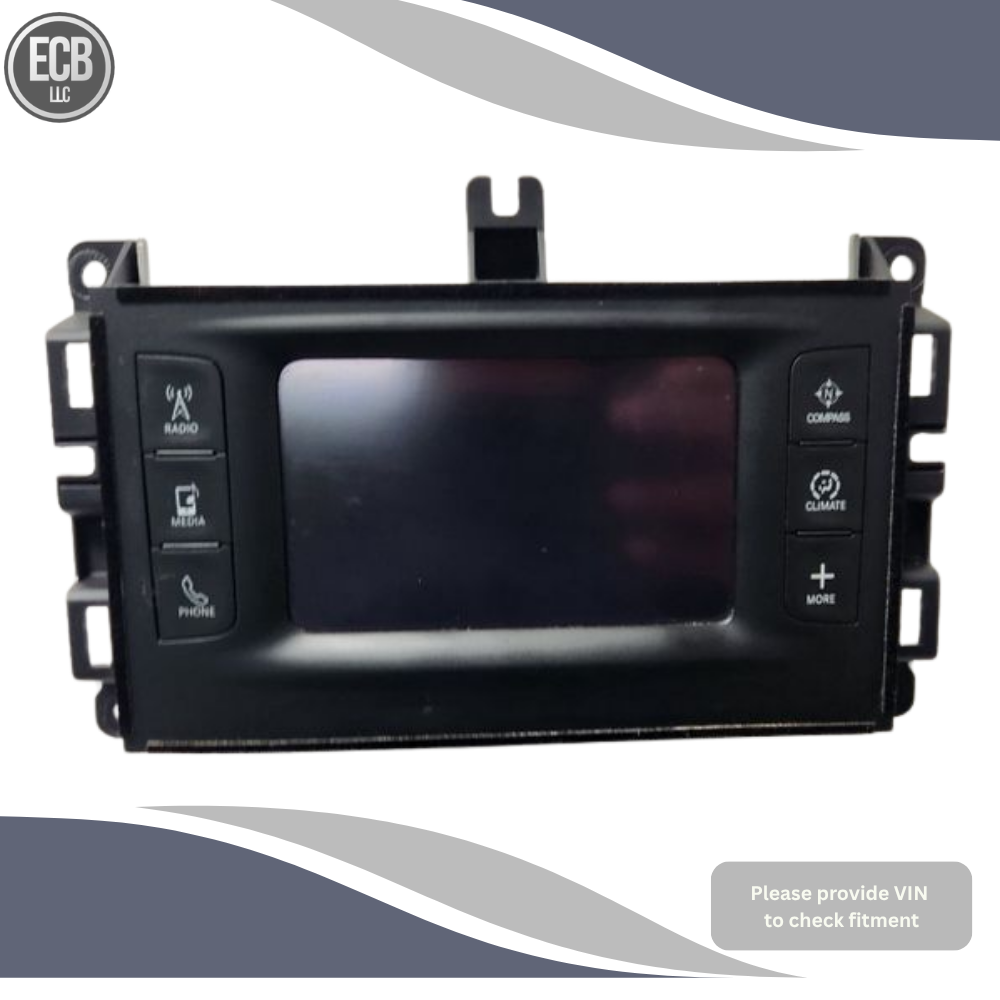 2014 Jeep Grand Cherokee Radio Receiver 5.0 Display Satellite OEM — view 1