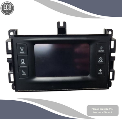 2014 Jeep Grand Cherokee Radio Receiver 5.0 Display Satellite OEM — view 1