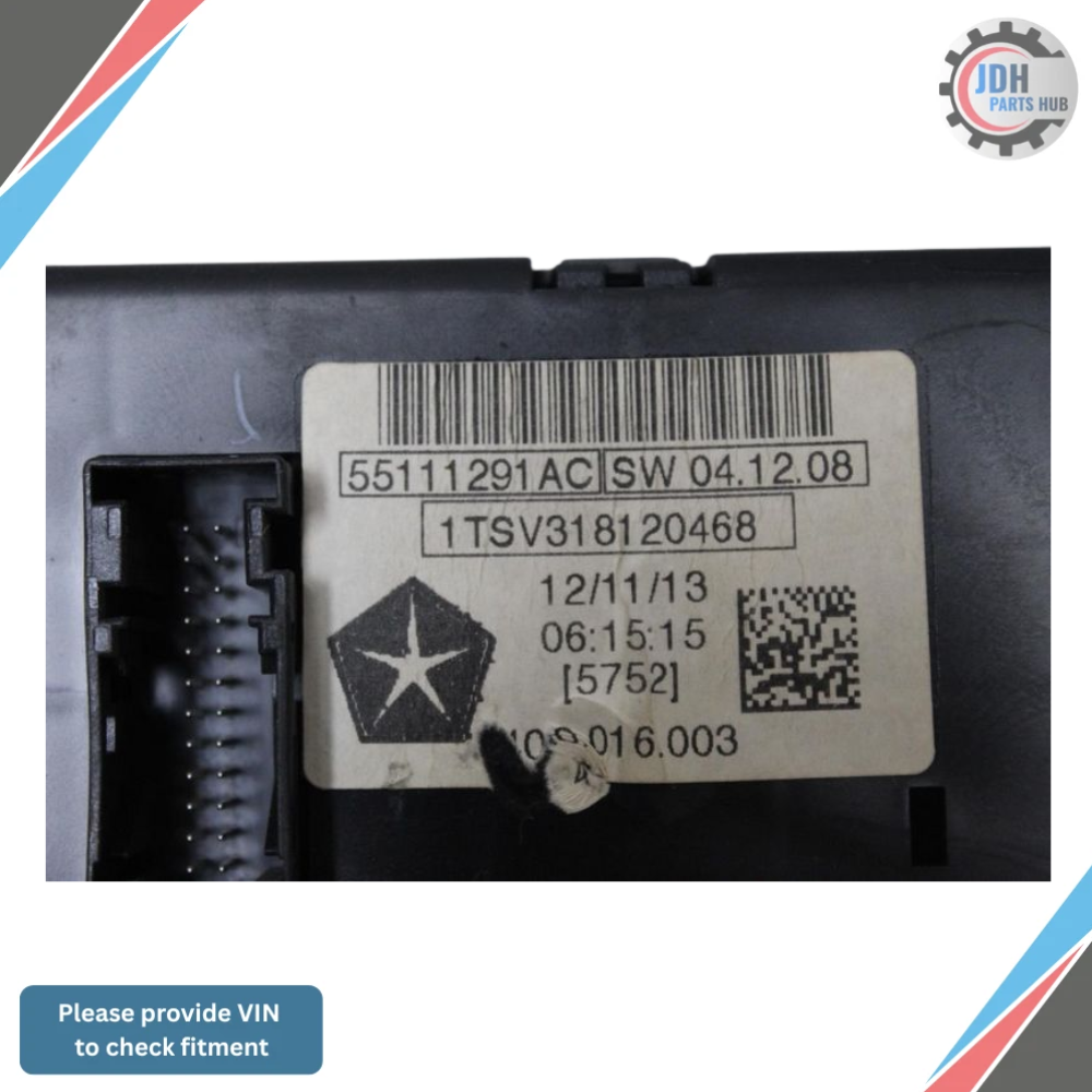 2011–2012 Dodge Ram 1500 AC Heater Climate Temperature Control with Dual Zone OEM — view 3