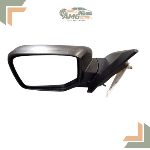2009–2015 Honda Pilot Left Driver Side View Door Mirror Heated Black LH — view 2