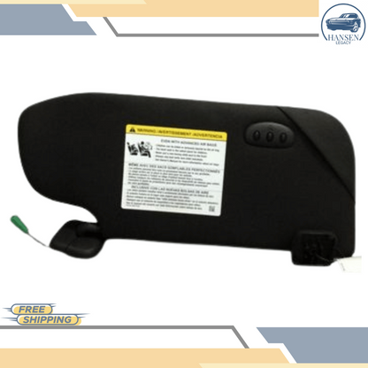 2013–2019 Ford Taurus LH Driver Sunvisor Sun Visor with Homelink OEM — view 2