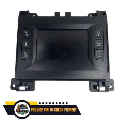 2015–2016 Dodge Challenger Radio Receiver with 5 INCH Touch Screen Display OEM — view 1