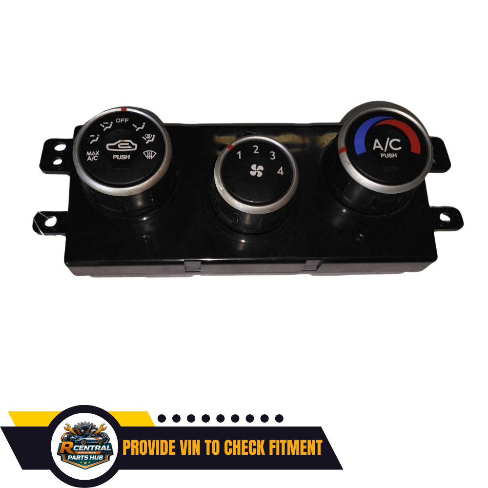 2005–2009 Hyundai Tucson A/C AC Heater Temperature Control — view 3