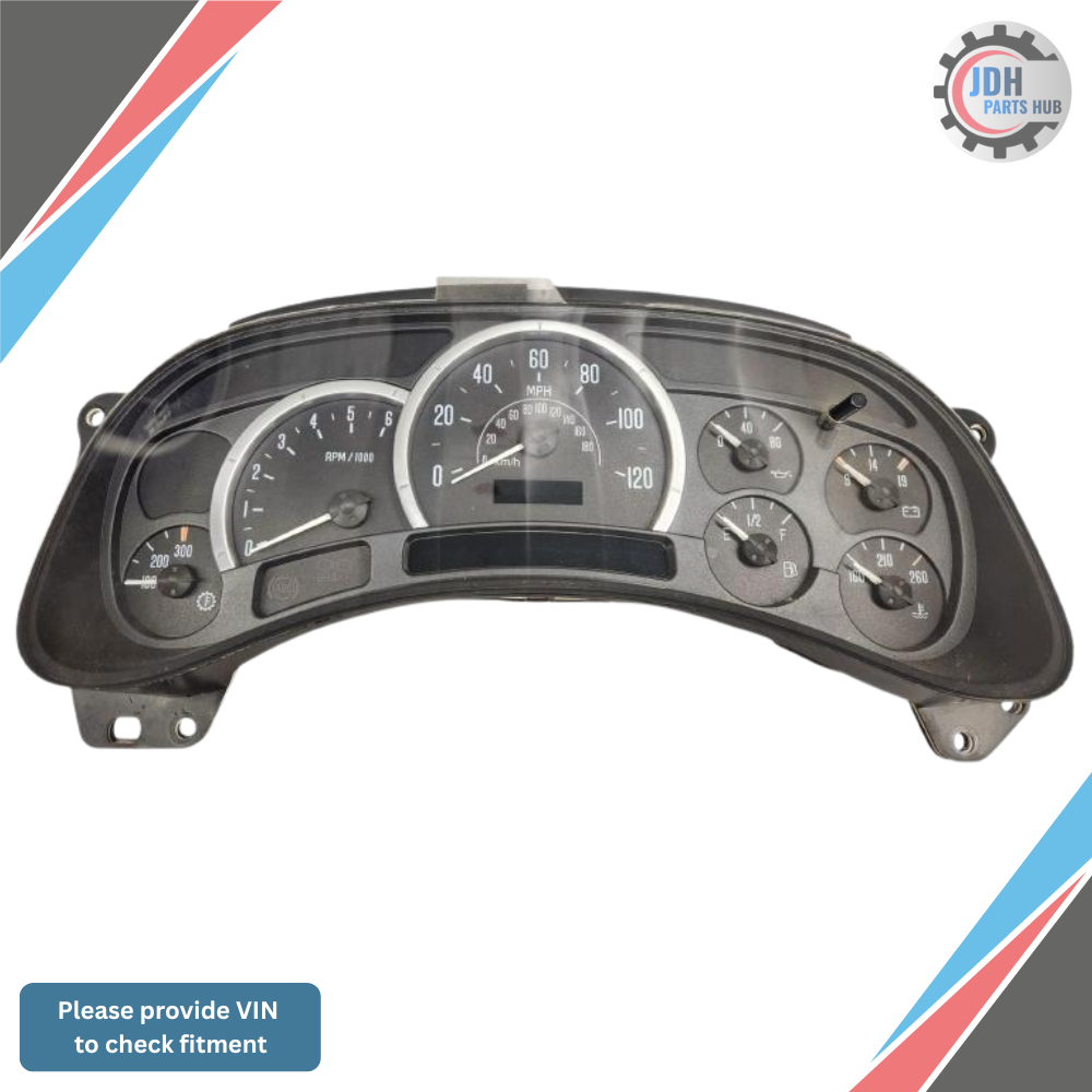 2003-05 Cadillac Escalade ESV EXT Speedometer Gauges Cluster MPH with Tachometer US — view 1