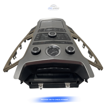 2009–2013 Cadillac CTS Radio Reciever AC Heater Temperature Control Panel OEM — view 2