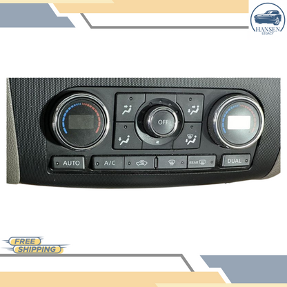 2007–2012 Nissan Altima A/C AC Heater Temperature Controls Unit 08 09 10 11 — view 1