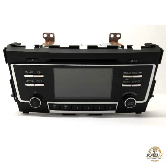 2016–2017 Nissan Altima Radio Display Receiver AM FM CD Base OEM — view 1