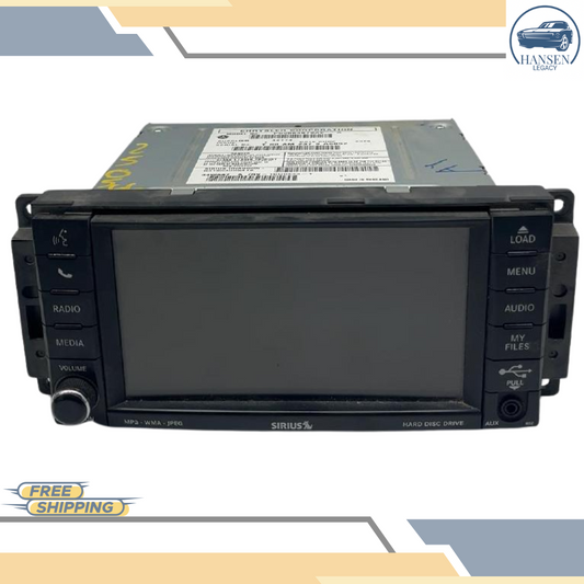 2008–2011 Chrysler Town & Country High Speed Radio CD DVD MyGig RBZ OEM — view 1