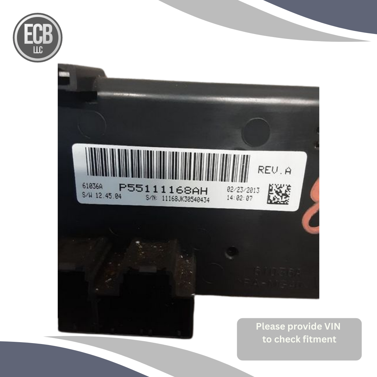 2011–2013 Jeep Wrangler Manual AC Heater Temperature Climate Control OEM — view 3