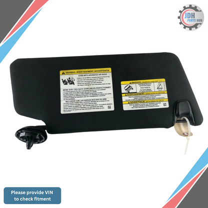 2011–2015 Ford Explorer Driver LH Sun Visor OEM — view 1