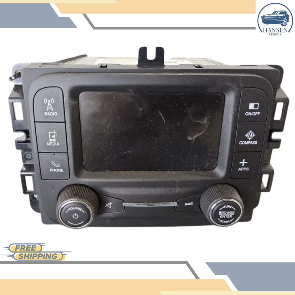 2015–2017 Jeep RENEGADE 5 Inch Touch Radio Display Receiver Satellite OEM — view 1