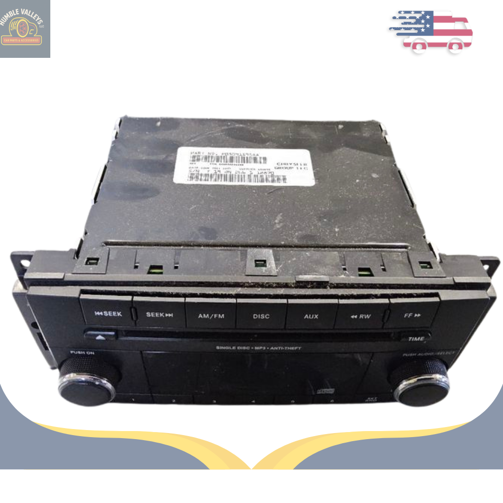 2011–2012 Dodge Caliber AM FM CD MP3 Radio Receiver RES 11 12 Tested Good — view 3