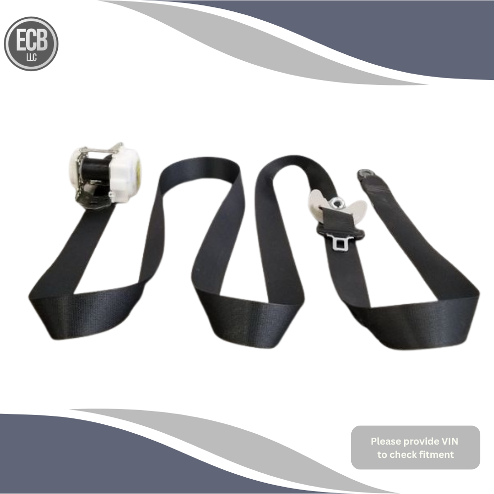 2016–2022 Toyota Tacoma Front Seat Belt Passenger Crew Cab 4 Door (Black) OEM — view 2