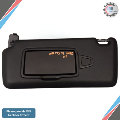 2015–2020 Mercedes-Benz GLA Class LH Driver Sunvisor Sun Visor with Mirror OEM — view 2