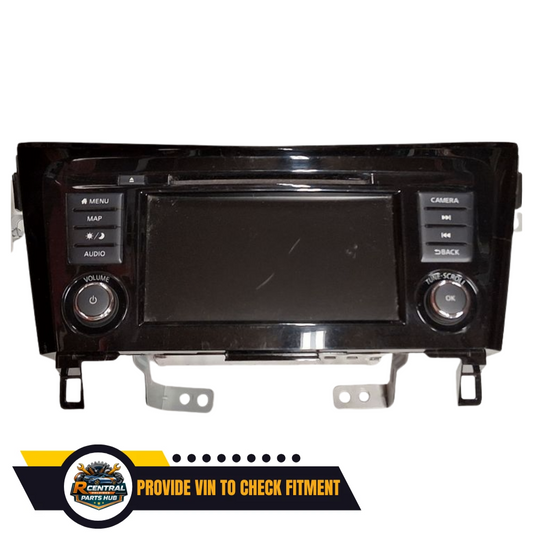 2018–2020 Nissan Rogue Radio Receiver Navigation With Display Screen OEM — view 1