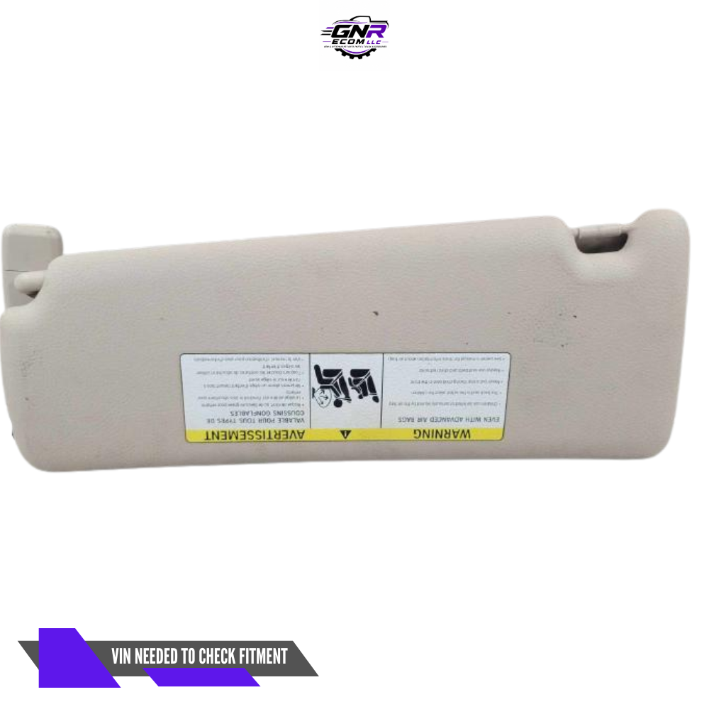 2012–2013 BMW 328i 335i RH Passenger Sunvisor Sun Visor with Mirror OEM — view 1