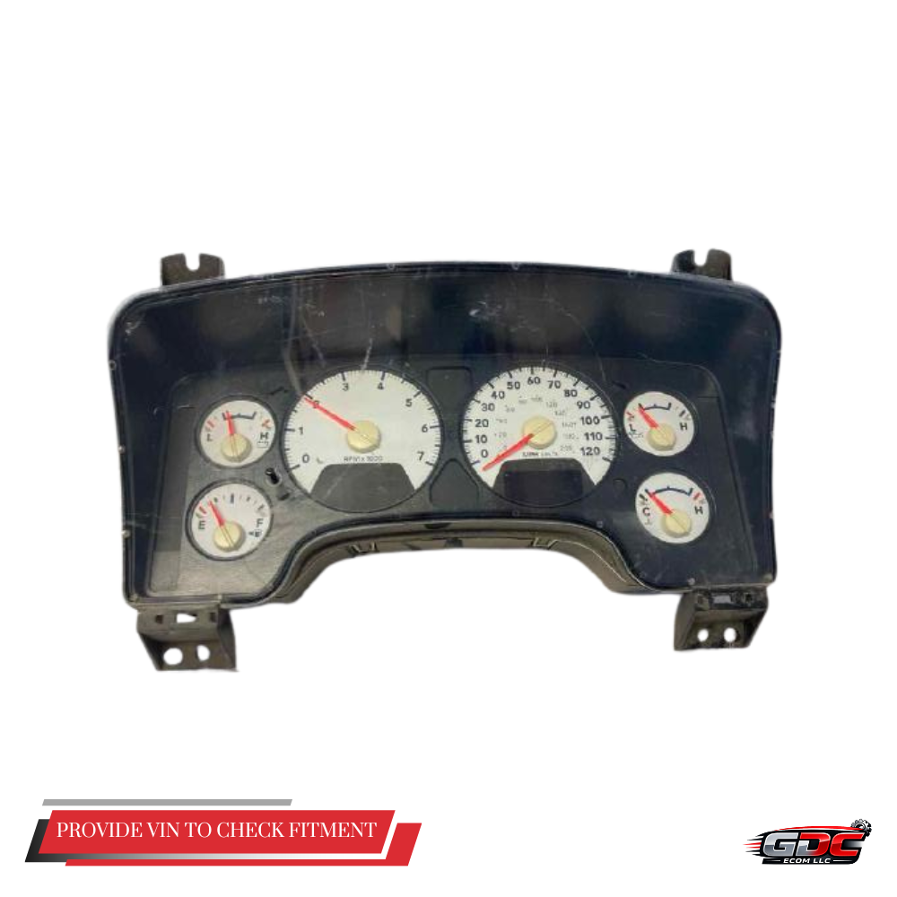 2006 Dodge Ram 1500 MPH Speedometer Speedo Cluster Gauge Power Lock OEM — view 1