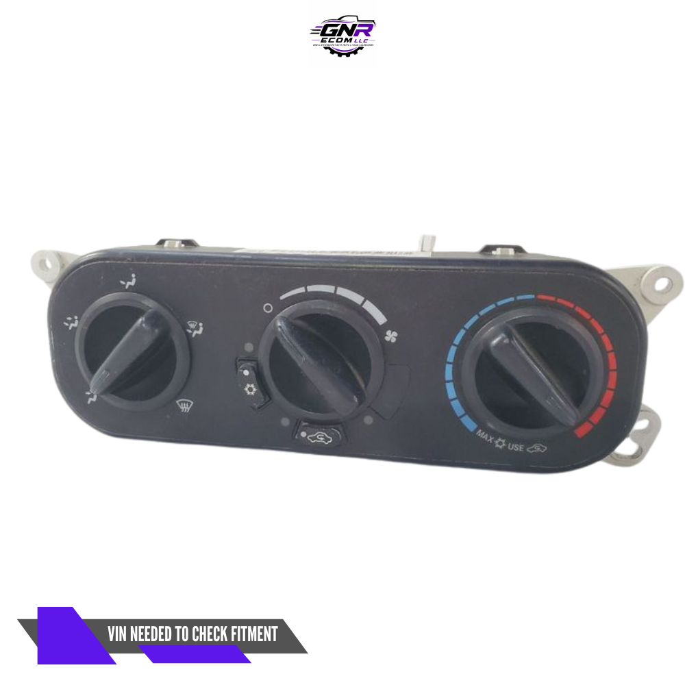 2007–2010 Jeep Wrangler Heater-AC Climate Temperature Control OEM — view 1