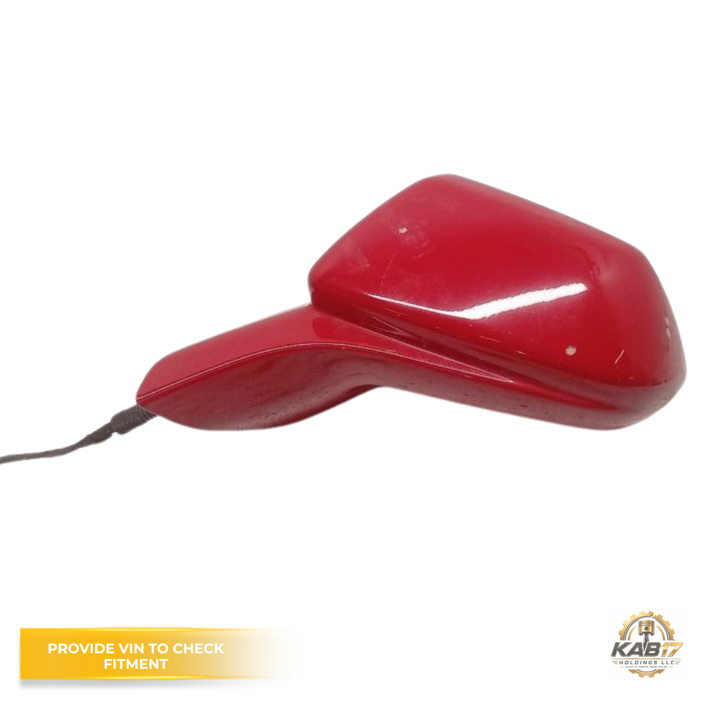 2016–2019 Chevrolet Camaro LH Driver Side View Door Mirror Assembly Red OEM — view 1