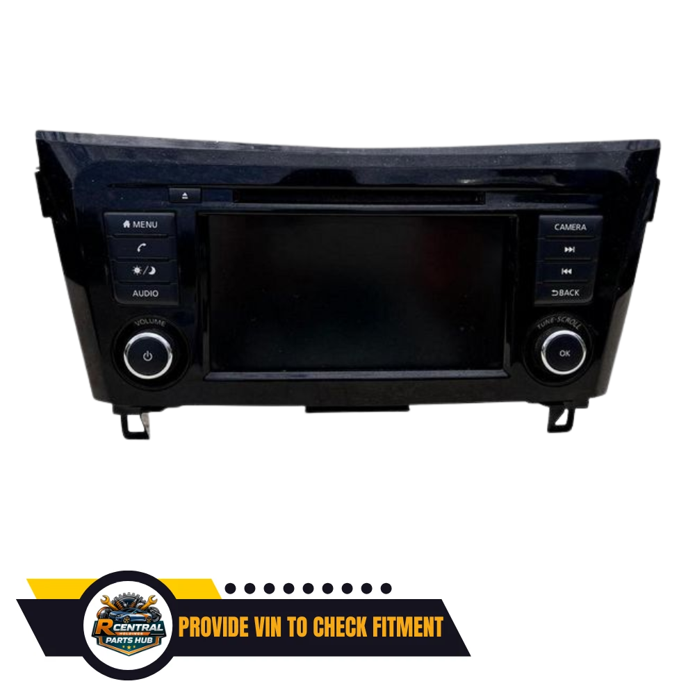 2018–2020 Nissan Rogue AM FM CD Radio Display & Receiver Single CD OEM 18 19 20 — view 1
