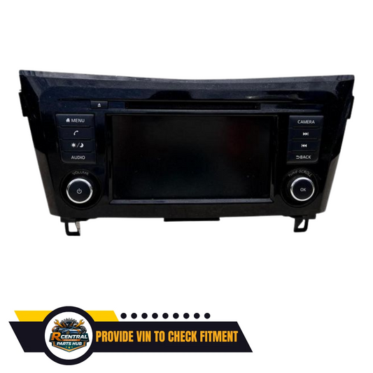 2018–2020 Nissan Rogue AM FM CD Radio Display & Receiver Single CD OEM 18 19 20 — view 1