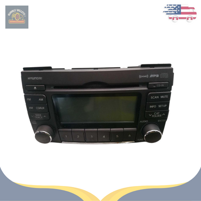 2009–2010 Hyundai Sonata Radio Receiver Display AM FM CD XM 96185-3K100 OEM — view 1