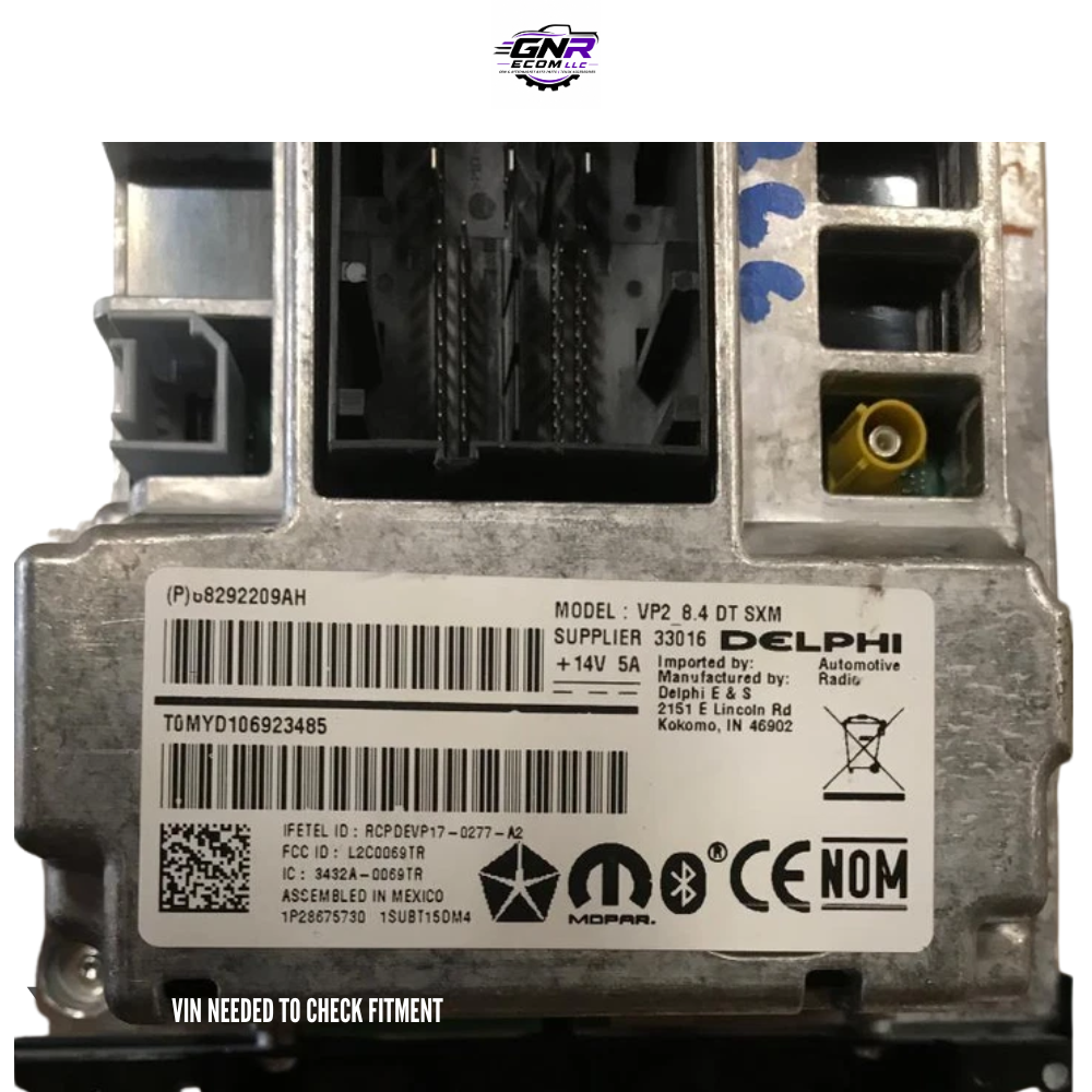 2019 Dodge Ram 1500 New Style 8.4" Screen Radio Display Receiver Option UAM OEM — view 3
