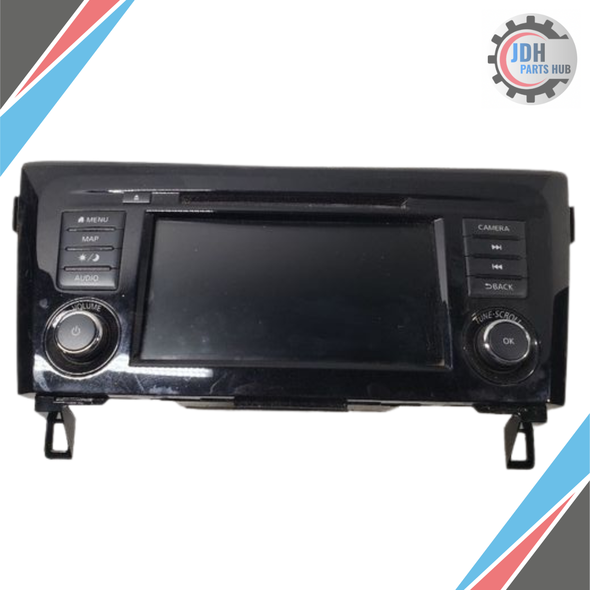 2018–2020 Nissan Rogue Radio Navigation Display OEM — view 1