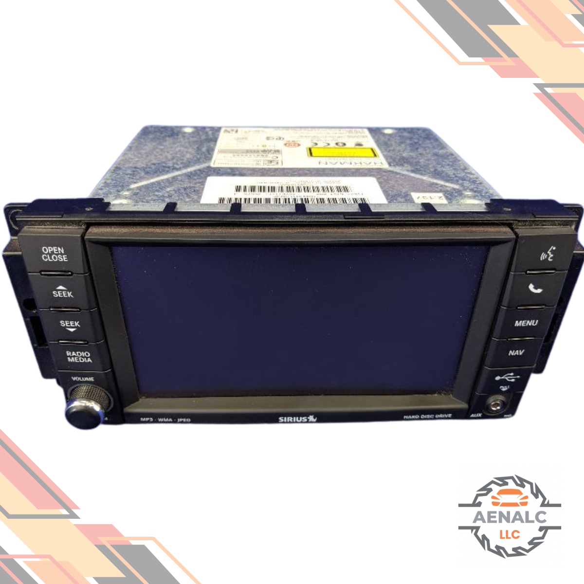 2011–2013 Chrysler 200 AM FM CD DVD Player Navigation Radio ID RHR 11 12 13 — view 1