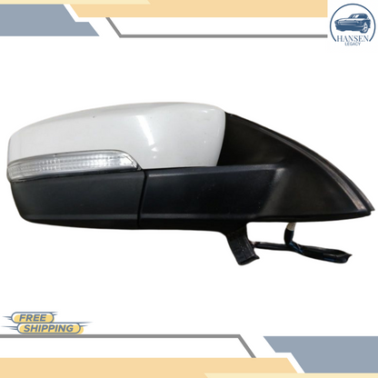 2011–2016 Volkswagen Jetta Right Passenger Side View Door Mirror White OEM — view 1