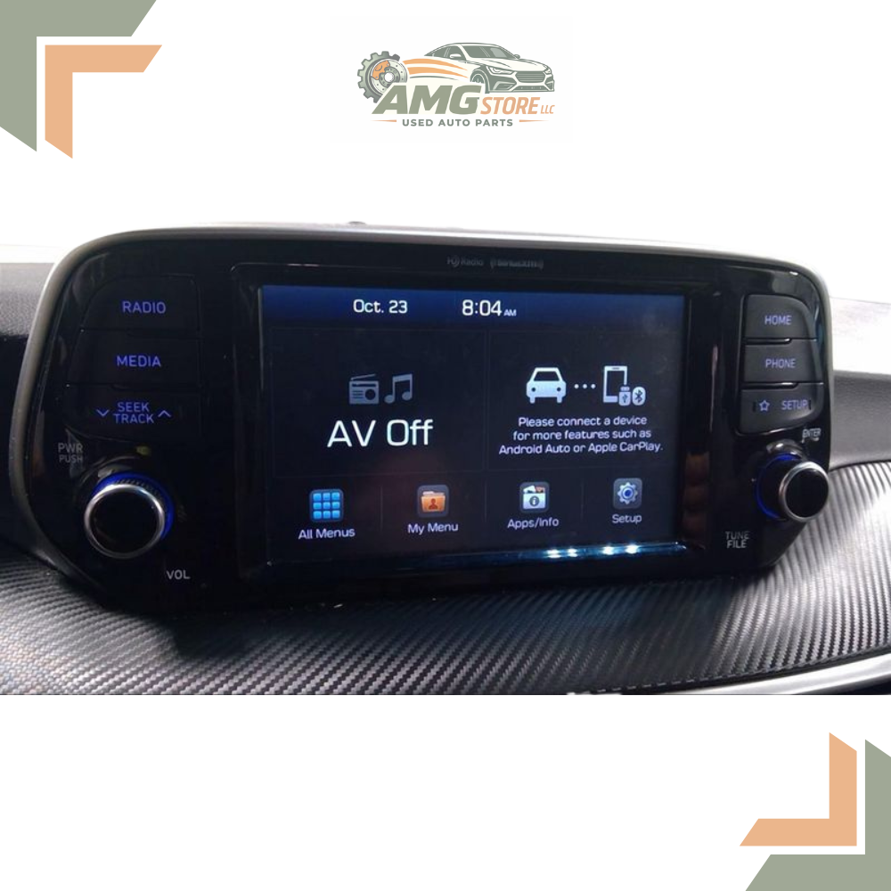 2019–2021 Hyundai Tucson Radio Receiver Audio Assembly ID 96160D3810 — view 2