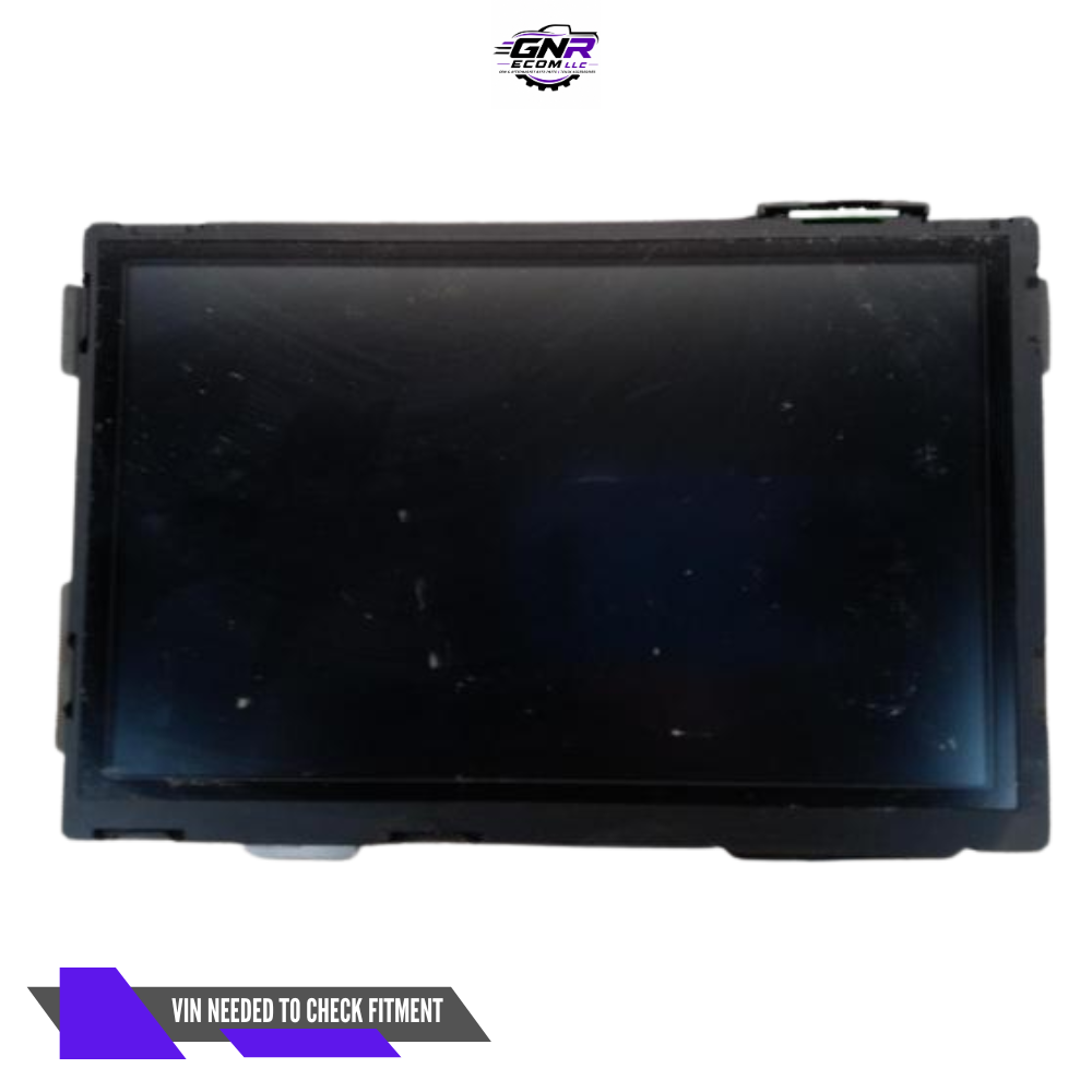 2018 NISSAN PATHFINDER DISPLAY SCREEN DASH MOUNTED without NAVIGATION OEM — view 1
