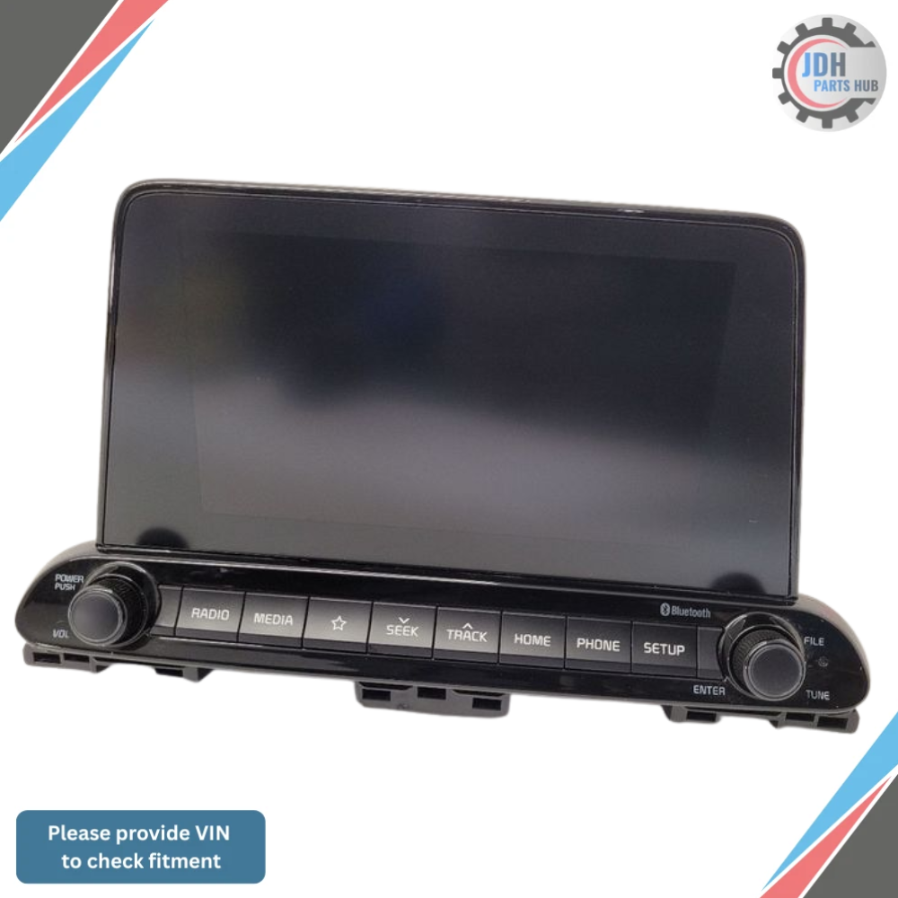 2019–2020 Kia Forte Sedan Radio Receiver Display Screen OEM — view 1